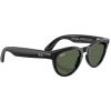 Умные очки Ray-Ban Meta* Headliner Gen 2 Shiny Black, Солнцезащитные линзы G-15 Green (RW4013), размер L